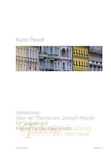 Variationen über ein Thema von Joseph Haydn für Violine und Klavier für die linke Hand